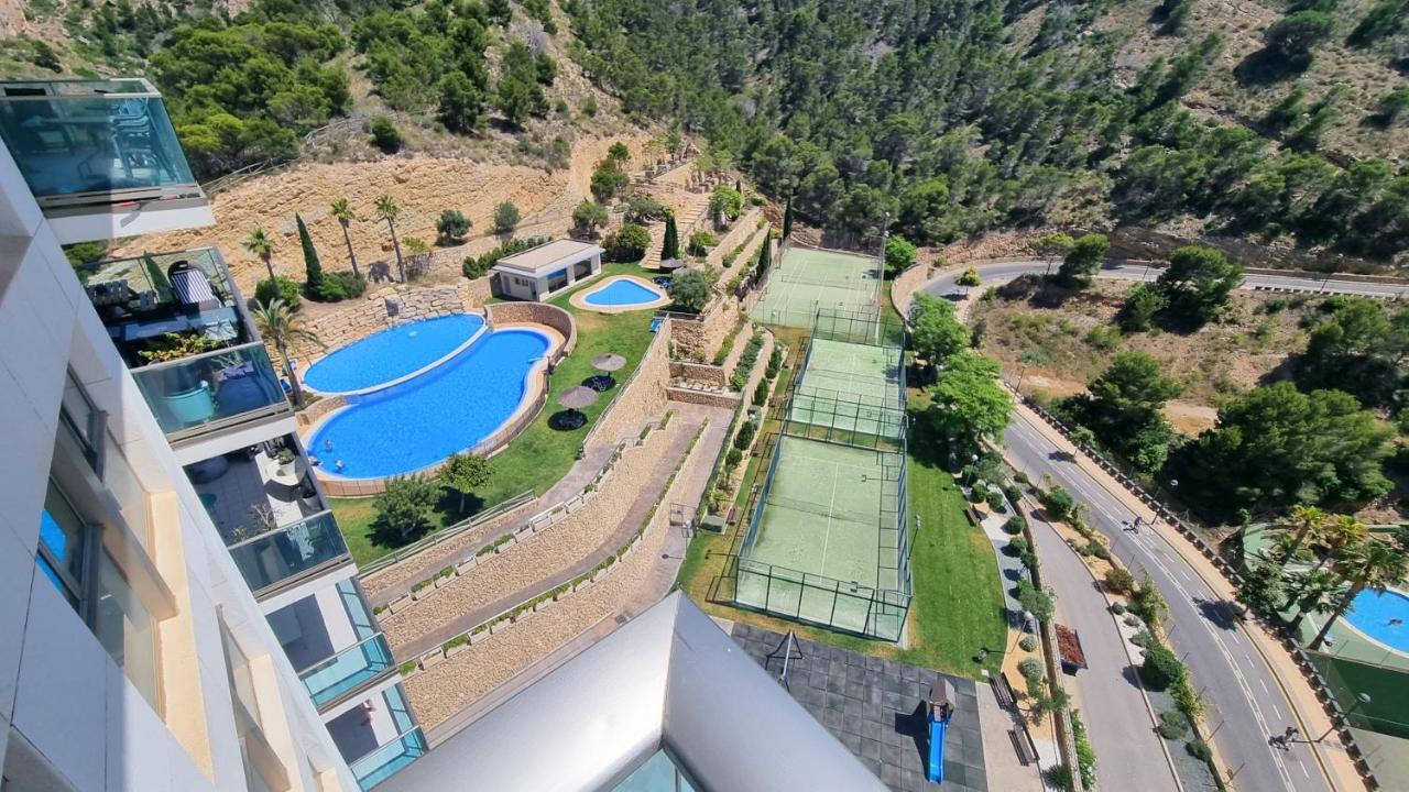 Apartamento soleado con terraza privada Benidorm Exterior foto